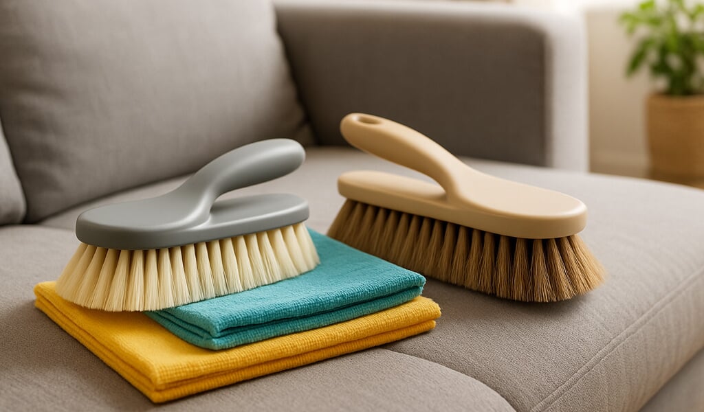 Brosses douces et chiffons microfibres